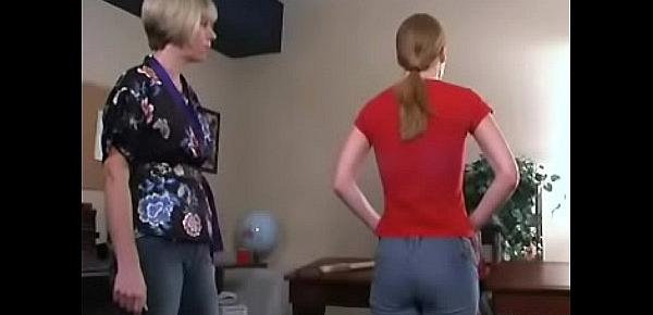  Spanking Teen Jessica - Paddled for Ditching